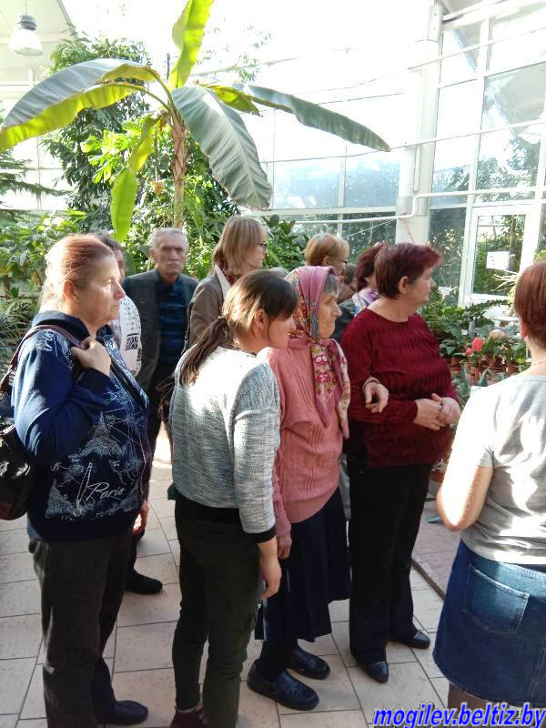 Экскурсия в ботанический сад Глусской районной организации ОО «БелТИЗ»