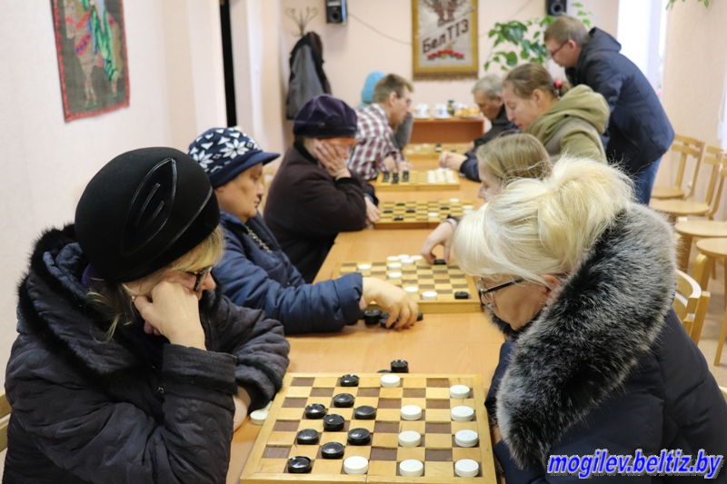 Командный турнир ОО "БелТИЗ" по шашкам в Могилеве