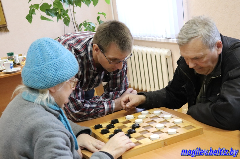 Командный турнир ОО "БелТИЗ" по шашкам в Могилеве