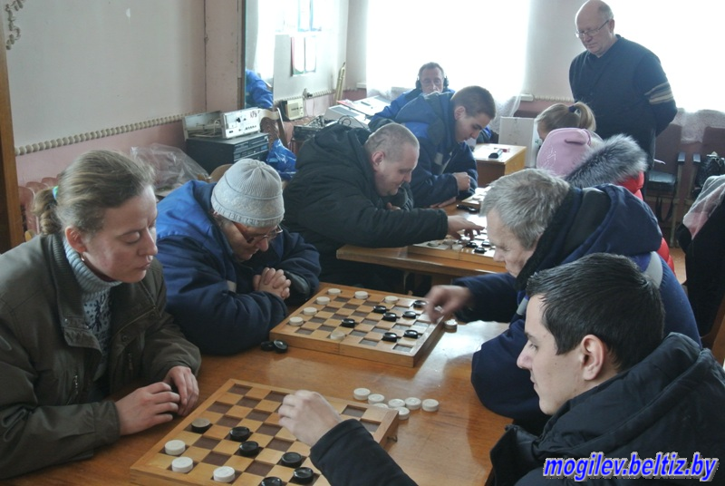 Турнир по русским шашкам на предприятии «Тифлос»